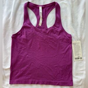 Lululemon Swiftly Tech Racerback Tank Race Length Vivid Plum